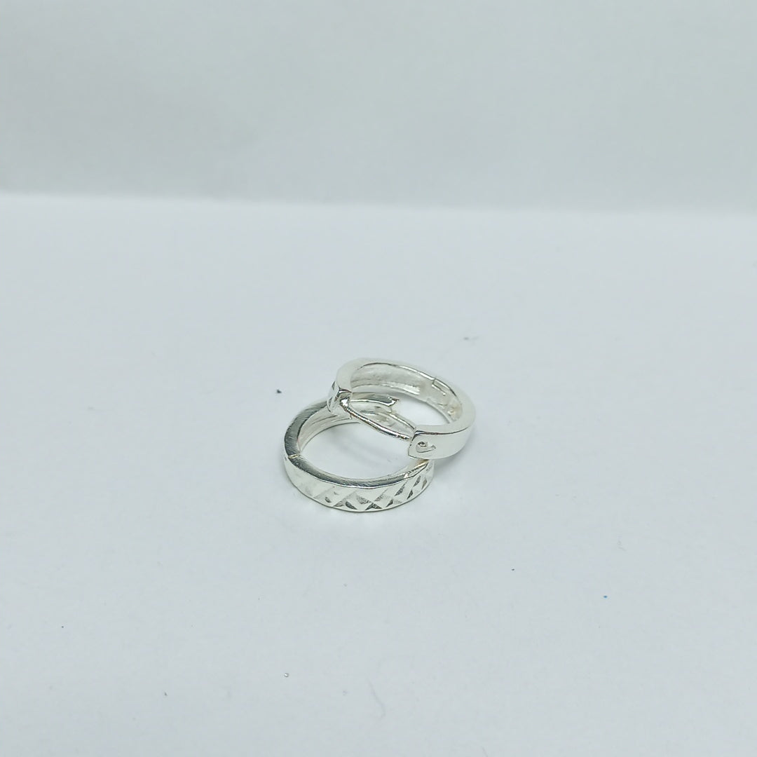 ARRACADAS LABRADAS PLATA .925 3.2 GR (NUEVO)