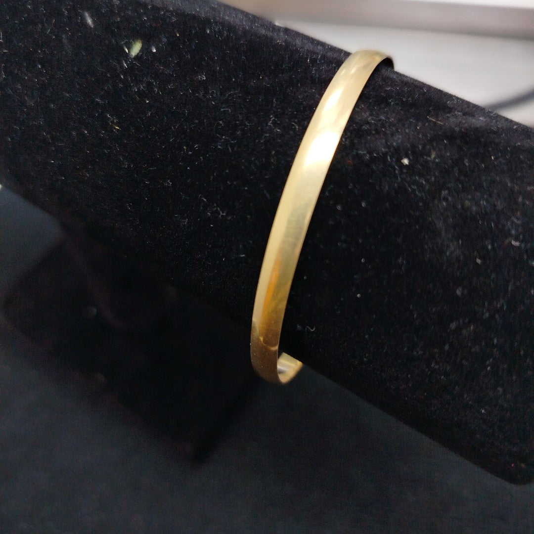 PULSERA RIGIDA ORO 10 K 8,40 GRMS (SEMINUEVO)