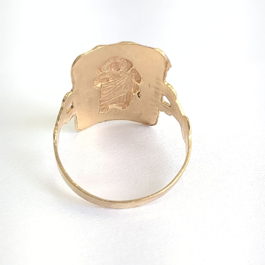 ANILLO ORO 10 K 3.4 GRMS (SEMINUEVO)