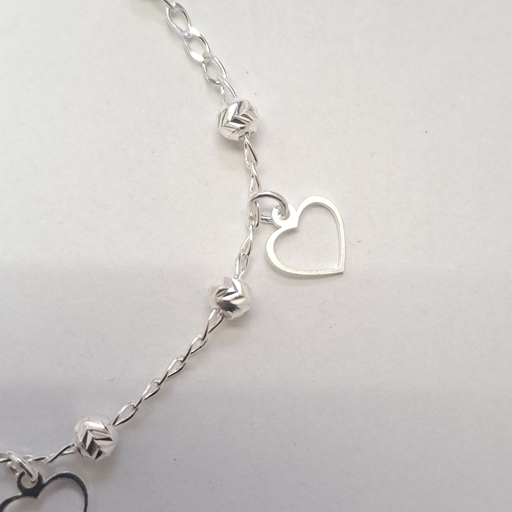 PULSERA TEJIDO ESPECIAL PLATA .925 18 CM 2.7 GR (NUEVO)