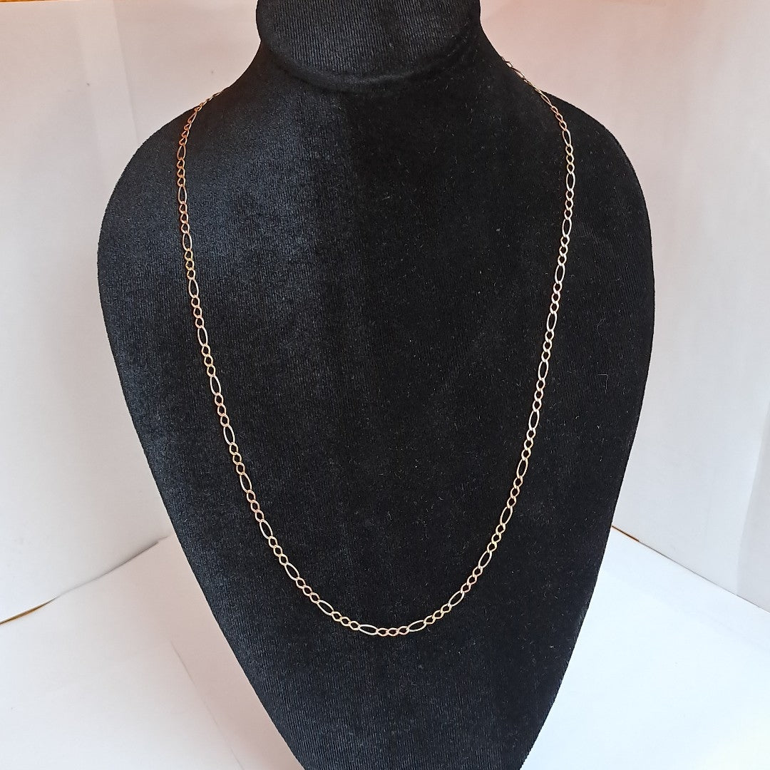 CADENA ORO COMBINADO 10 K 4,30 GRMS (SEMINUEVO)