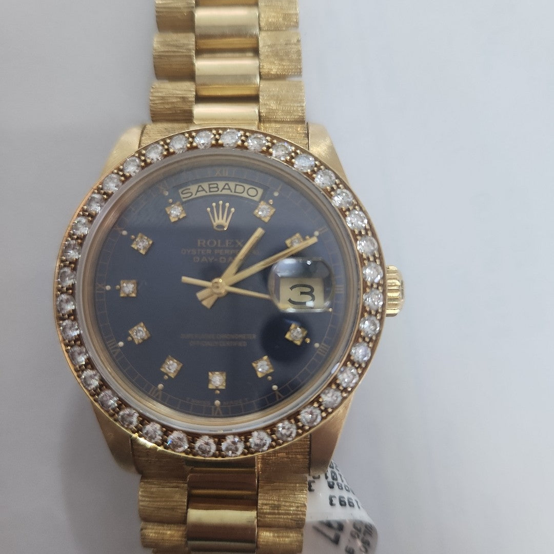  RELOJ CAJA Y PULSO ORO. (SEMINUEVO)