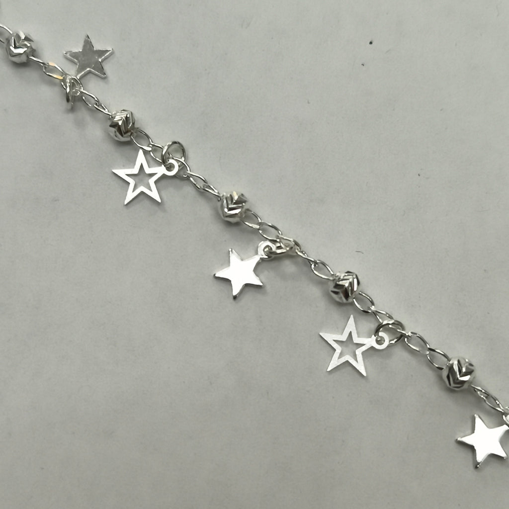PULSERA TEJIDO ESPECIAL PLATA .925 18 CM 3.1 GR (NUEVO)