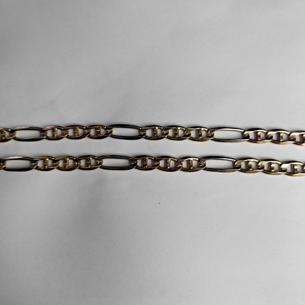 CADENA ORO, ORO COMBINADO 14 K 29 GRMS (SEMINUEVO)