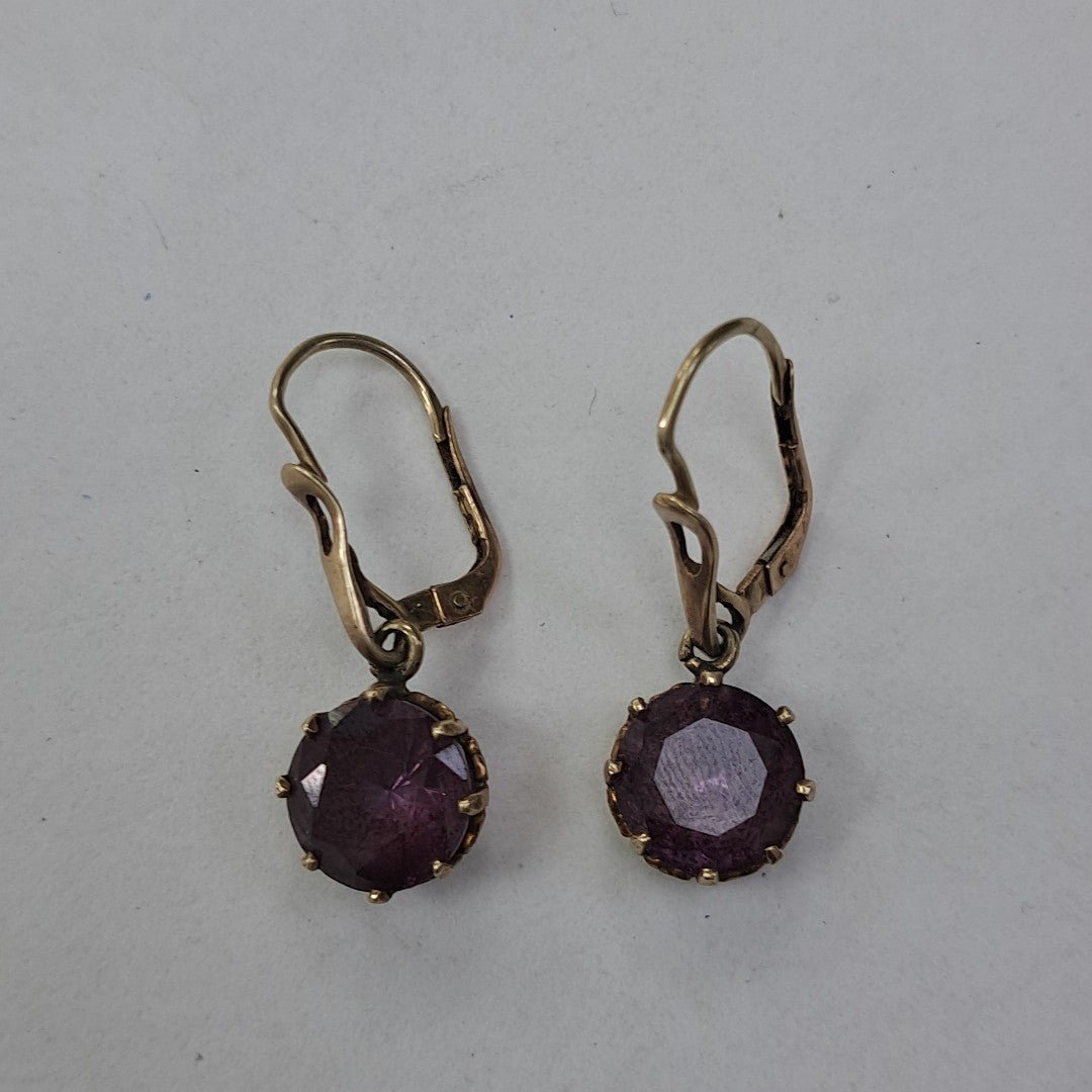 ARETES PAR ORO 8 K 4.6 GRMS (SEMINUEVO)