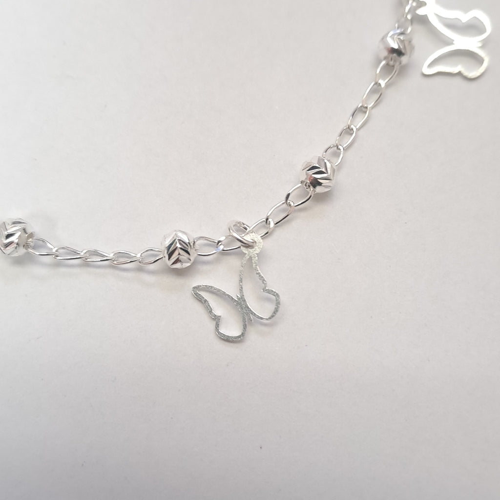 PULSERA TEJIDO ESPECIAL PLATA .925 18 CM 2.8 GR (NUEVO)