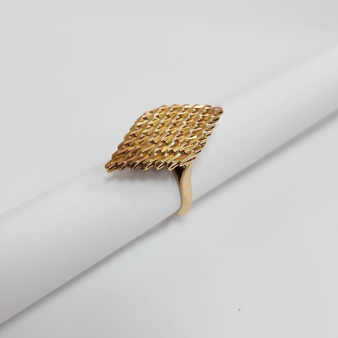 ANILLO ORO 18 K 7.6 GRMS (SEMINUEVO)