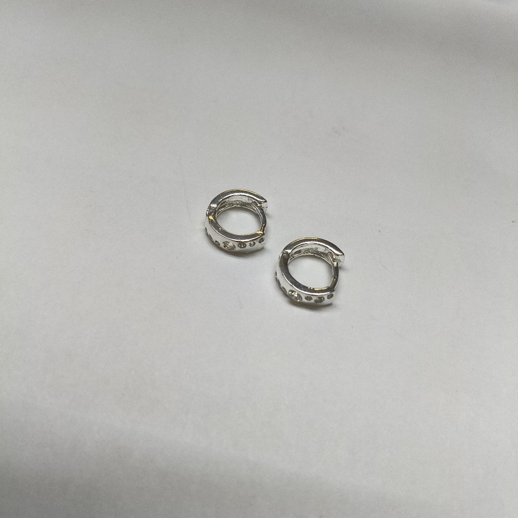 ARRACADAS C/CIRCONIAS PLATA .925 2.5 GR (NUEVO)