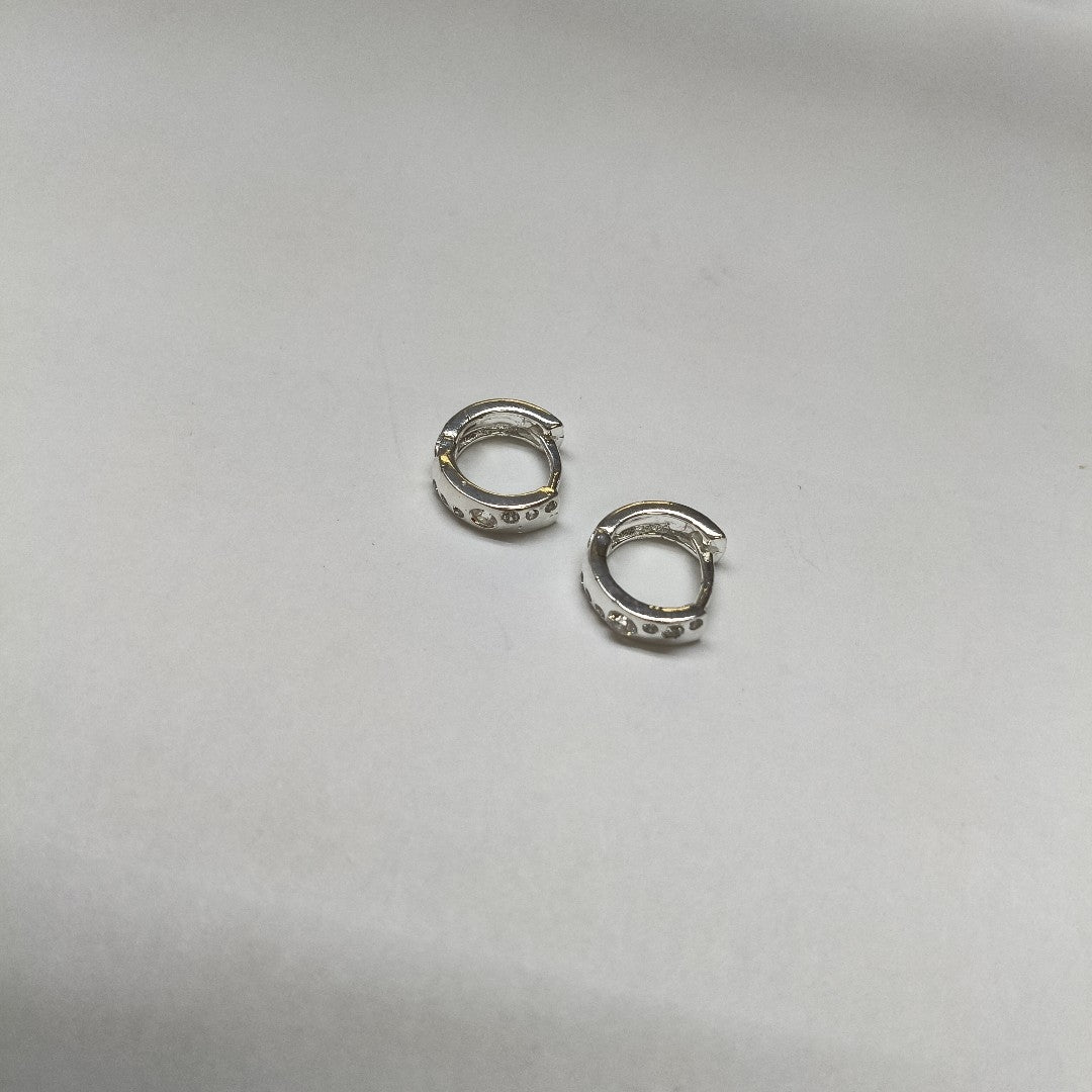 ARRACADAS C/CIRCONIAS PLATA .925 2.5 GR (NUEVO)