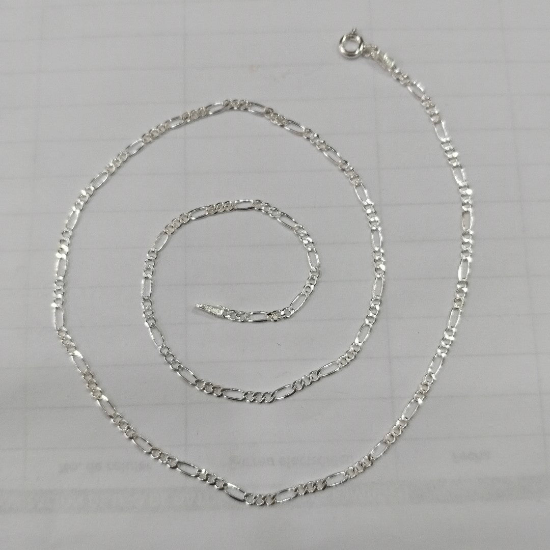 CADENA TEJIDO 3X1 PLATA .925 50 CM 4.3 GR (NUEVO)
