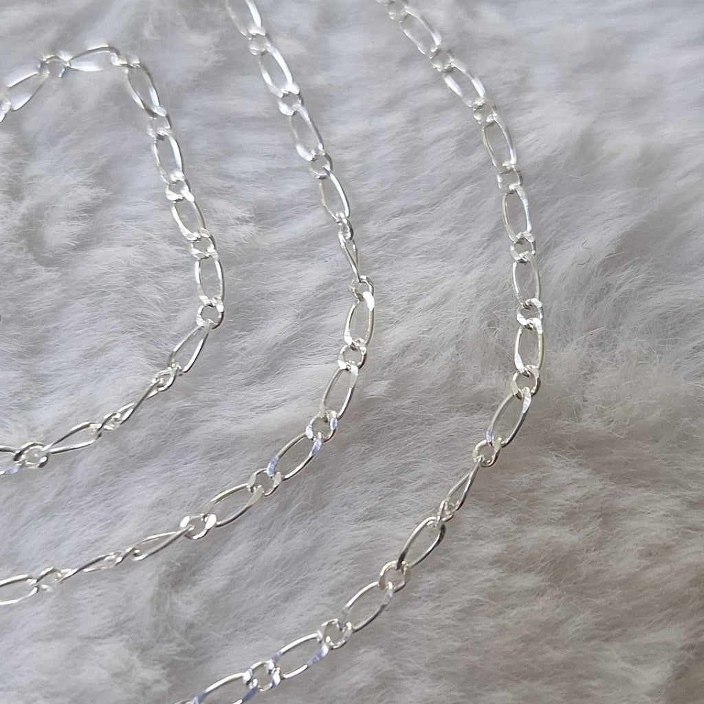 CADENA TEJIDO 1X1 PLATA .925 55 CM 3.3 GR (NUEVO)