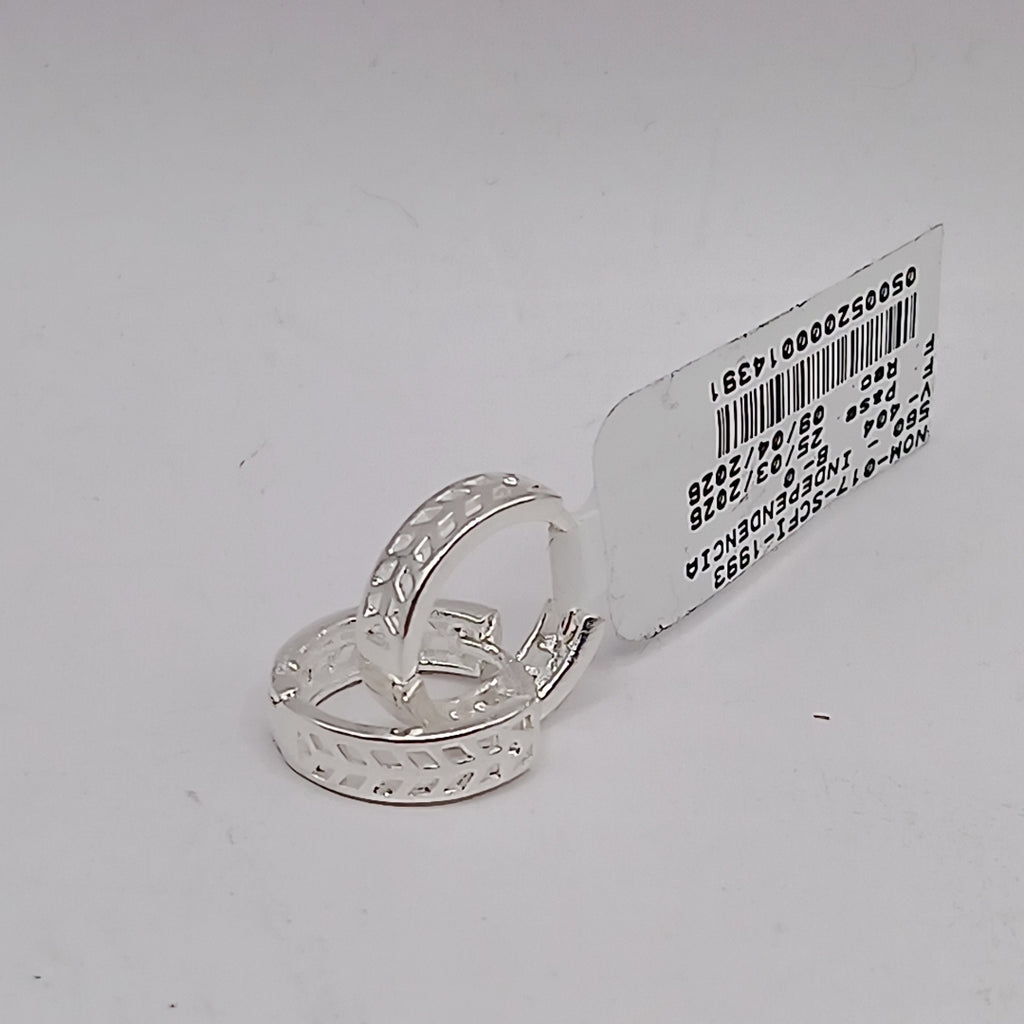 ARRACADAS PLATA .925 2.4 GR (NUEVO)