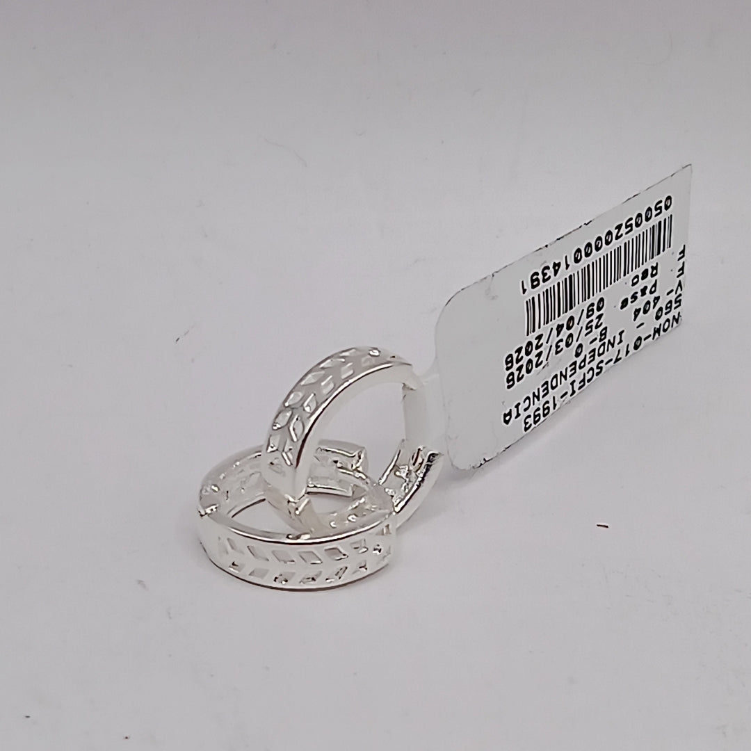 ARRACADAS PLATA .925 2.4 GR (NUEVO)