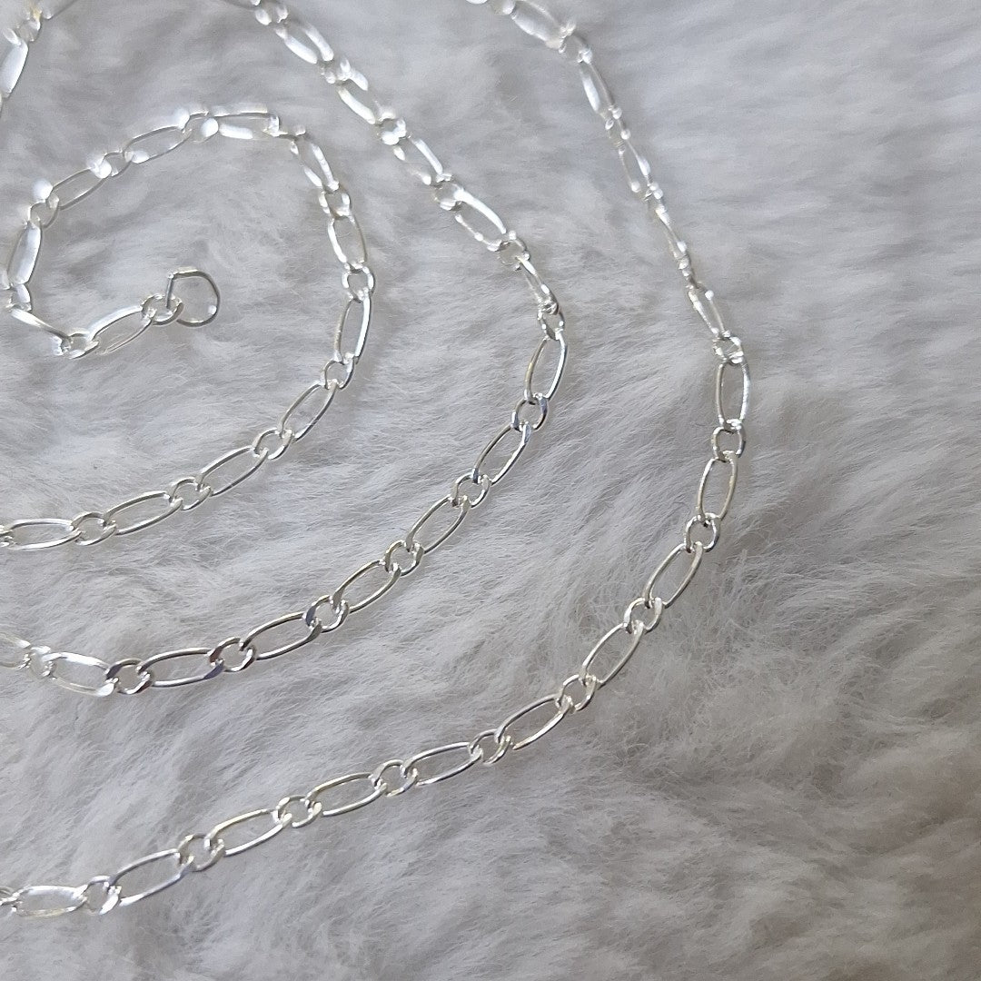 CADENA TEJIDO 1X1 PLATA .925 50 CM 3 GR (NUEVO)