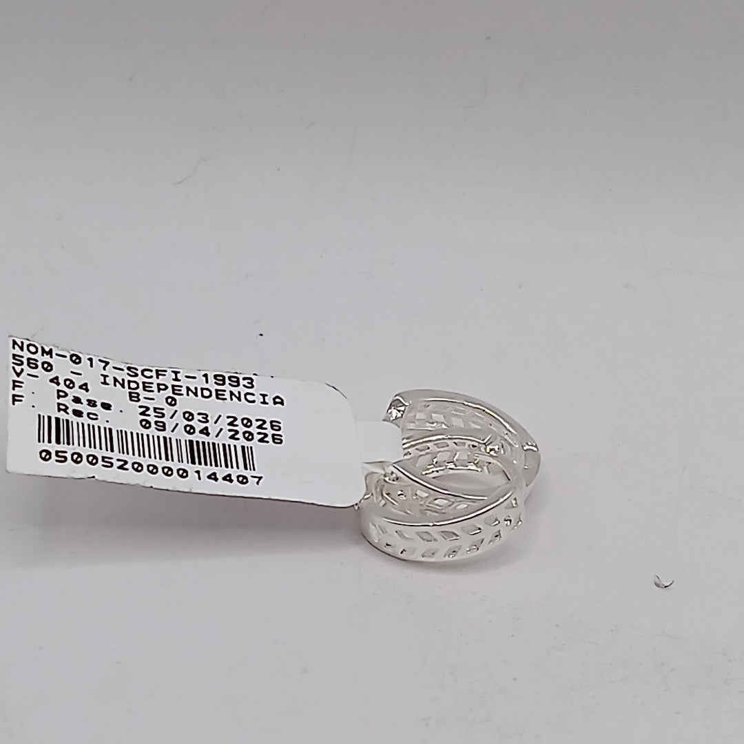 ARRACADAS PLATA .925 2.5 GR (NUEVO)