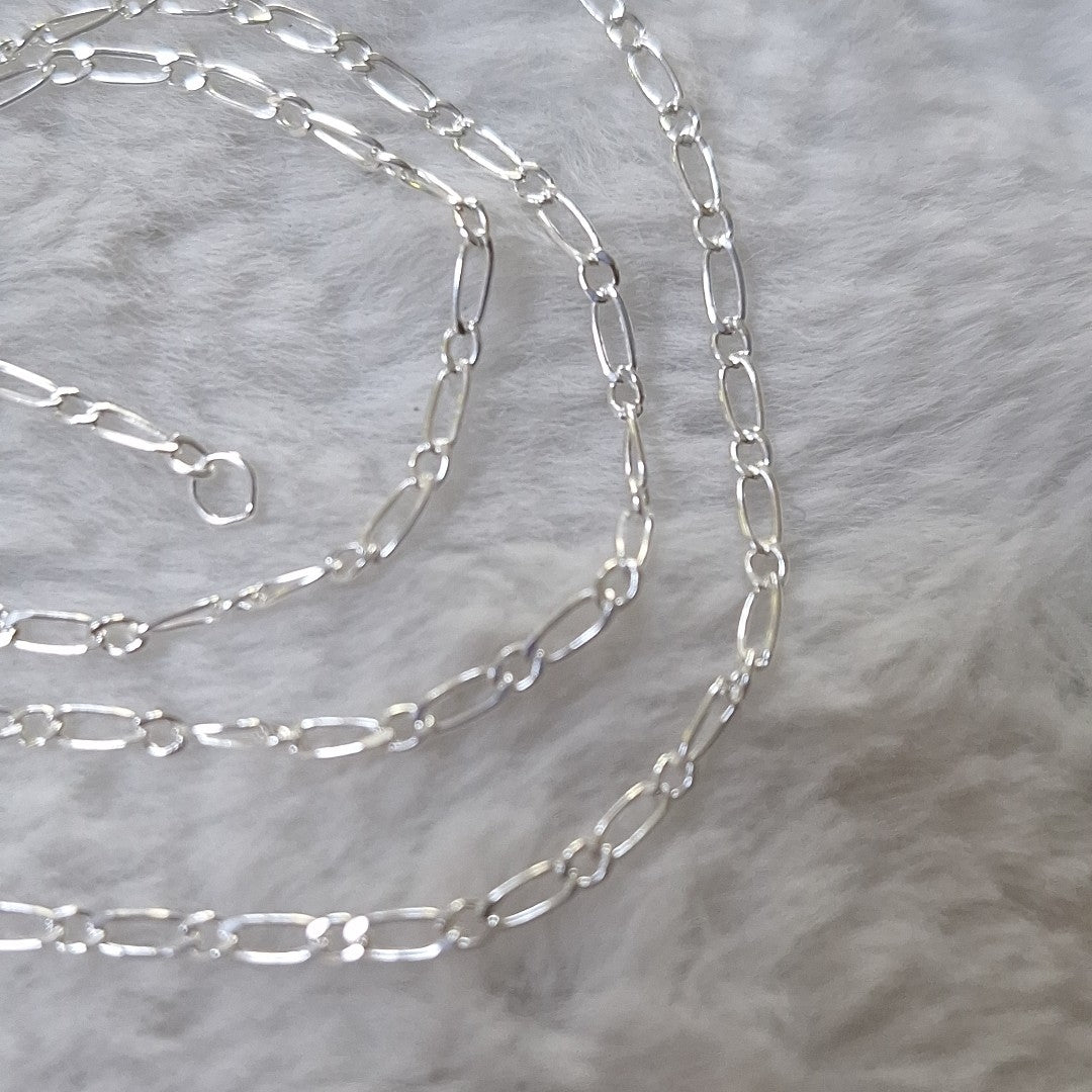 CADENA TEJIDO 1X1 PLATA .925 50 CM 3 GR (NUEVO)