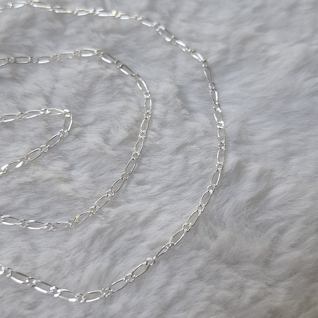 CADENA TEJIDO 1X1 PLATA .925 55 CM 3.3 GR (NUEVO)