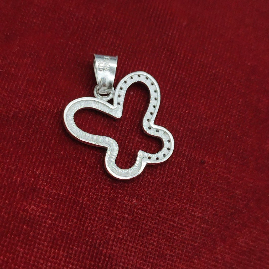 DIJE MARIPOSA C/CIRCONIAS PLATA .925 2.3 GR (NUEVO)