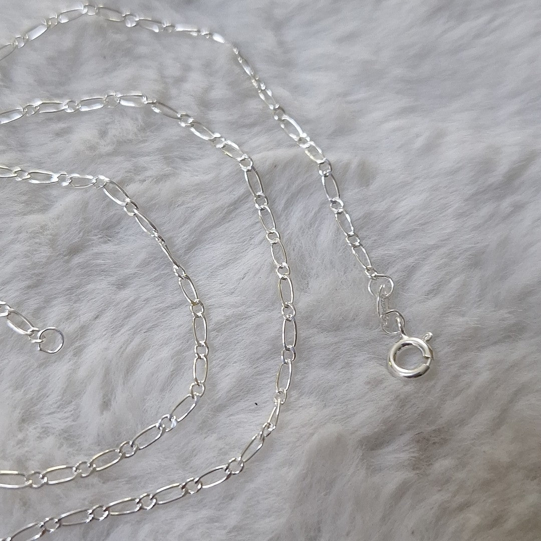 CADENA TEJIDO 1X1 PLATA .925 50 CM 3 GR (NUEVO)