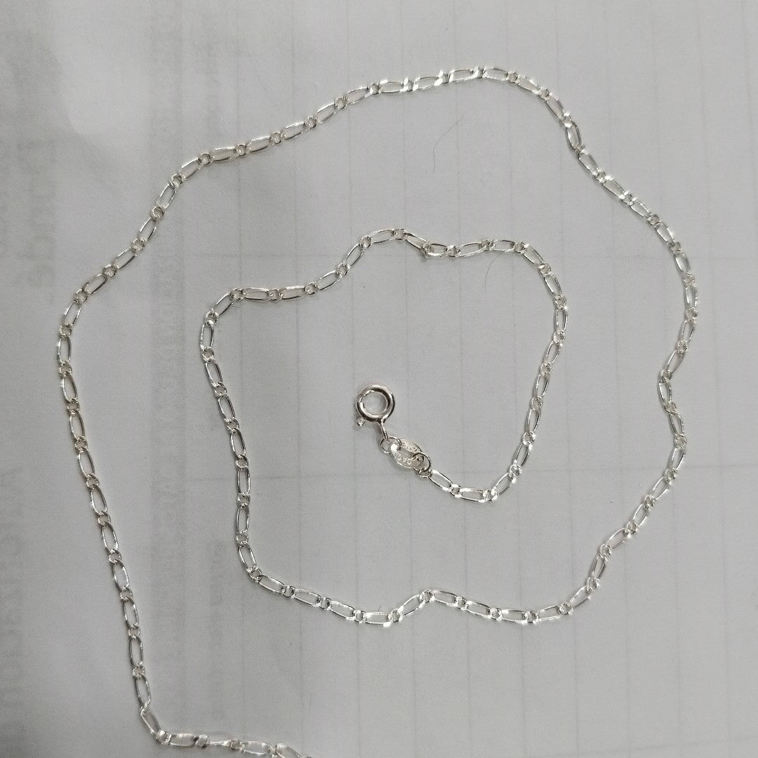 CADENA TEJIDO 1X1 PLATA .925 50 CM 2.9 GR (NUEVO)