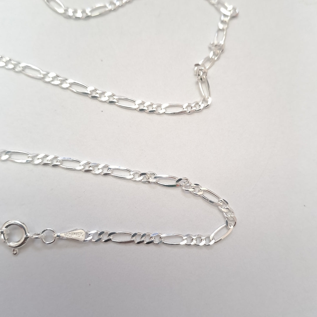CADENA TEJIDO 3X1 PLATA .925 55 CM 4.3 GR (NUEVO)