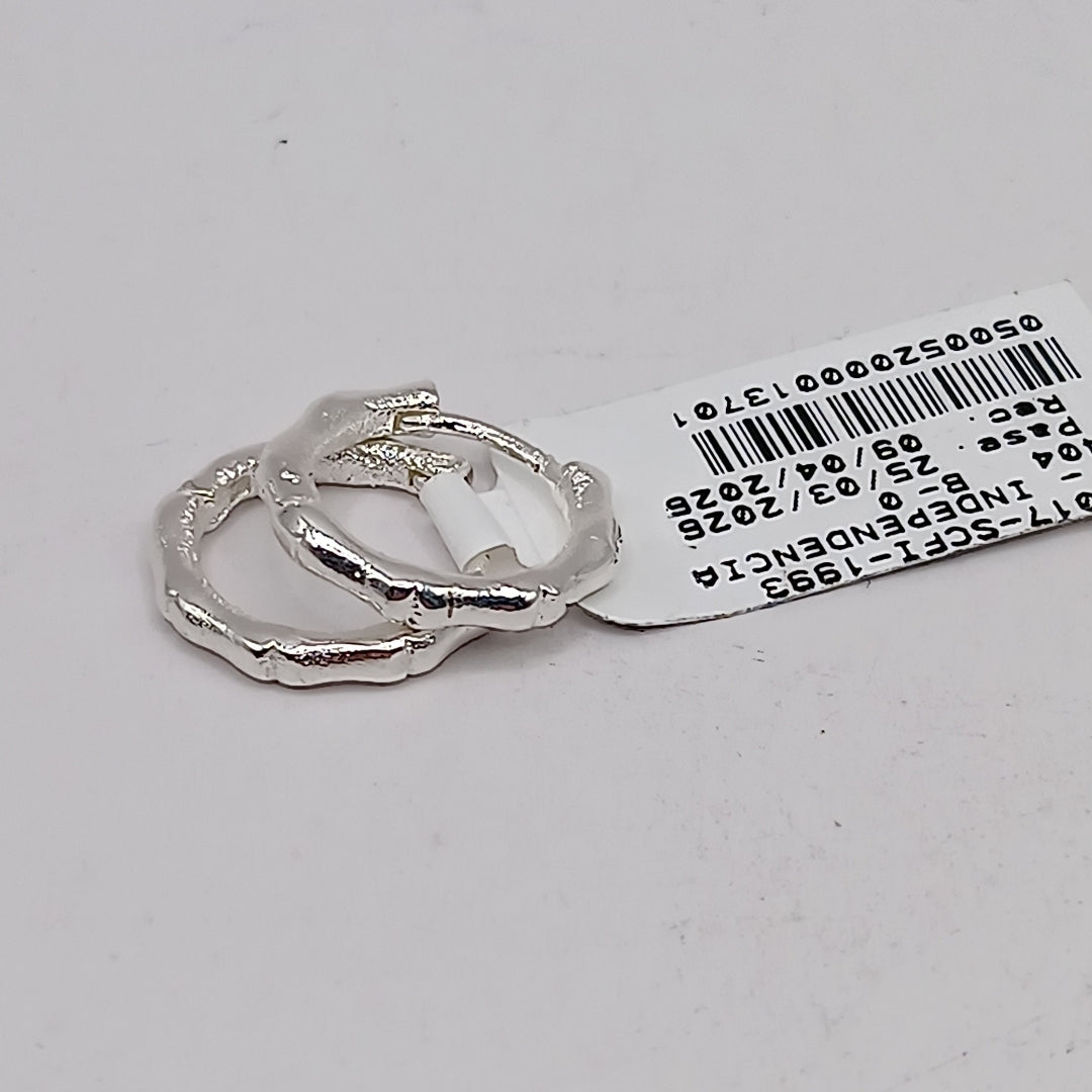 ARRACADAS ESPECIAL PLATA .925 2.9 GR (NUEVO)