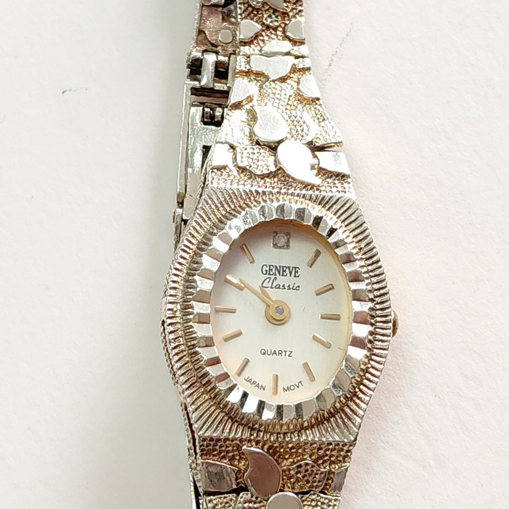 RELOJ CAJA ACERO PULSO ORO ORO 8 K 17,20 GRMS (SEMINUEVO)