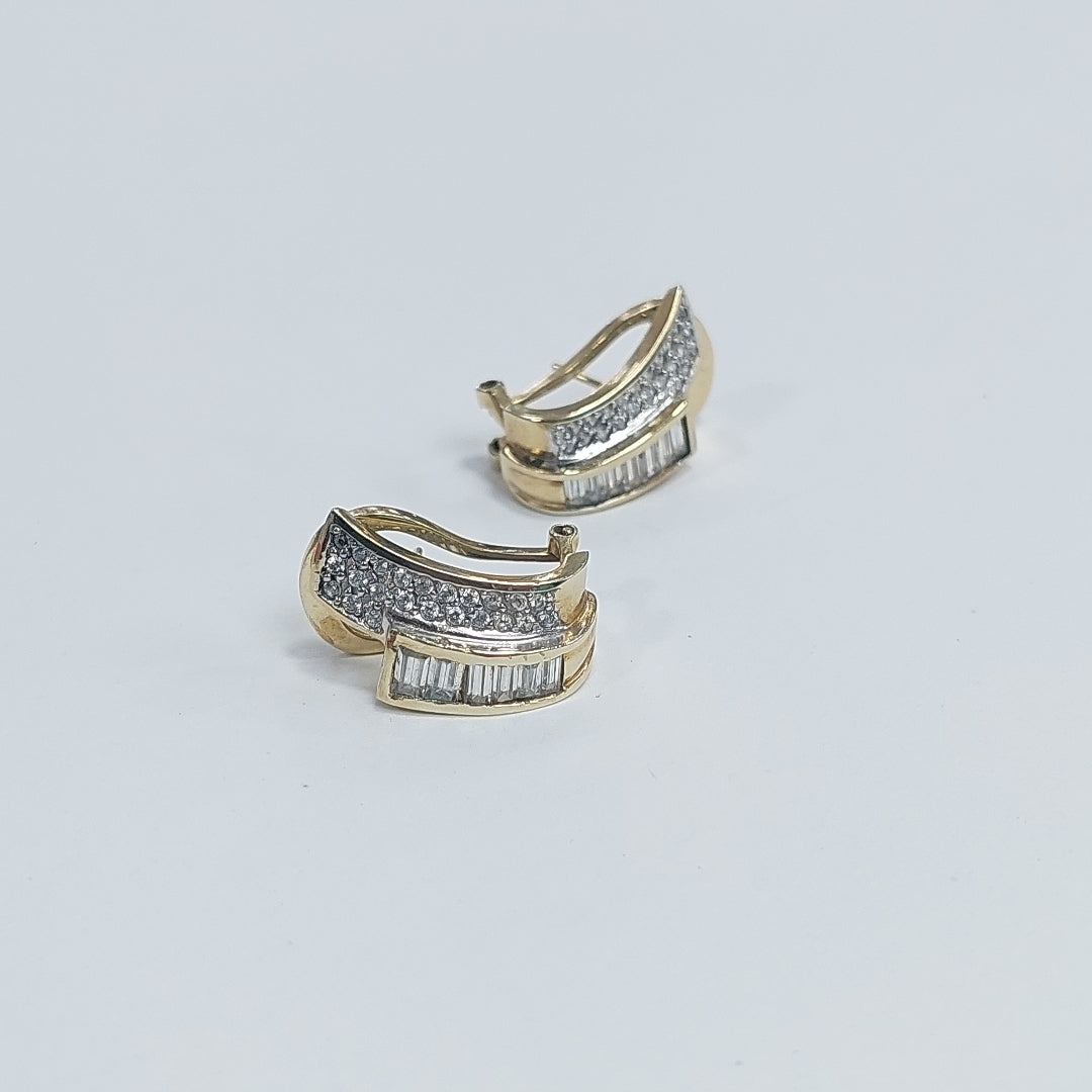 ARETES PAR ORO 10 K 6.5 GRMS (SEMINUEVO)