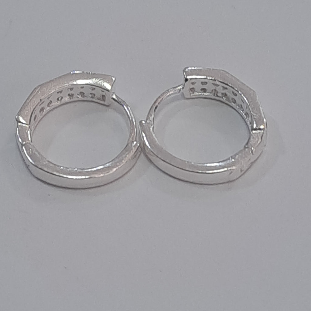 ARRACADAS C/CIRCONIAS PLATA .925 2.5 GR (NUEVO)