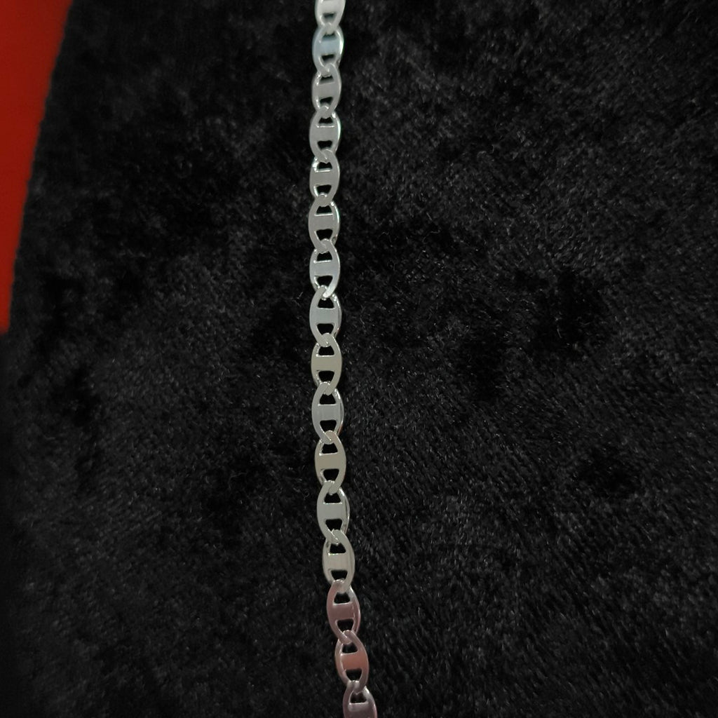 CADENA TEJIDO GUCHI PLATA .925 60 CM 9.1 GR (NUEVO)