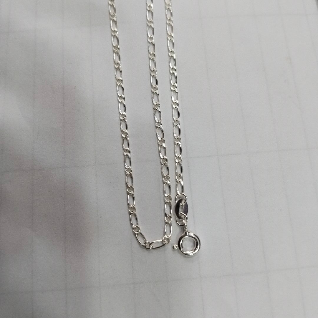 CADENA TEJIDO 1X1 PLATA .925 55 CM 3.3 GR (NUEVO)