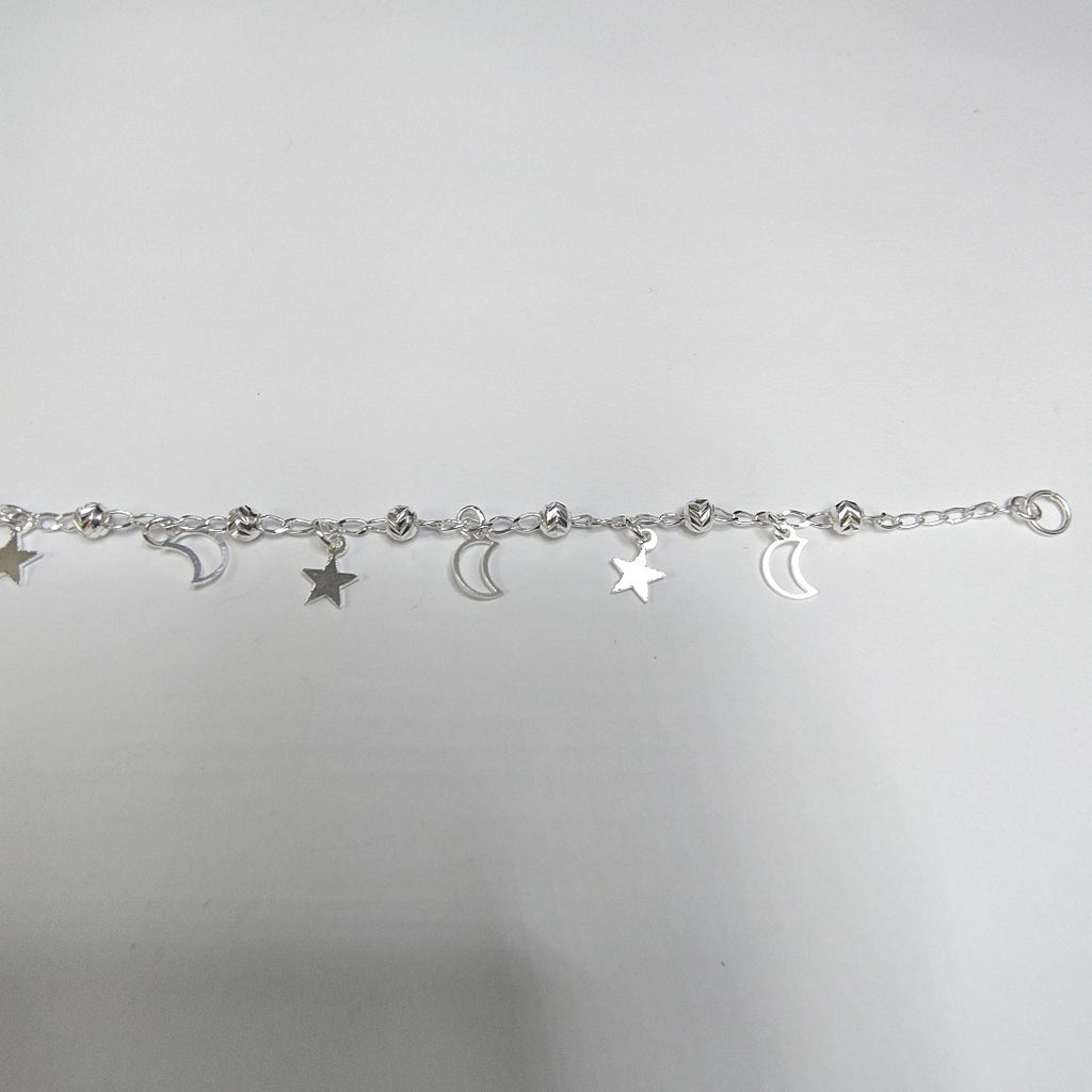 PULSERA TEJIDO TEJIDO ESPECIAL PLATA .925 18 CM 3.1 GR (NUEVO)