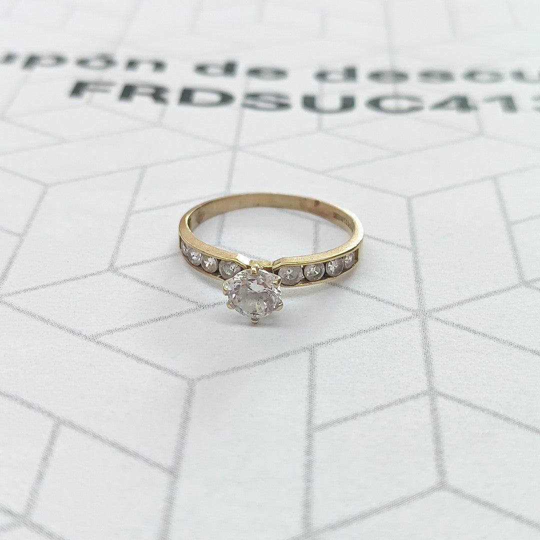 SOLITARIO ORO 8 K 1.5 GRMS (SEMINUEVO)