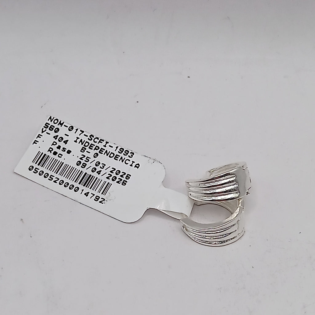 ARRACADAS PLATA .925 2.7 GR (NUEVO)