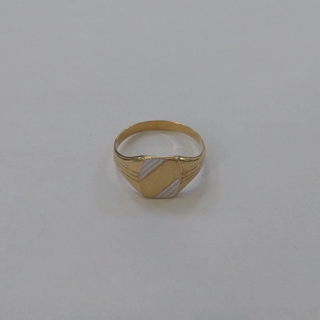 ANILLITO ORO COMBINADO 14 K 2,00 GRMS (SEMINUEVO)