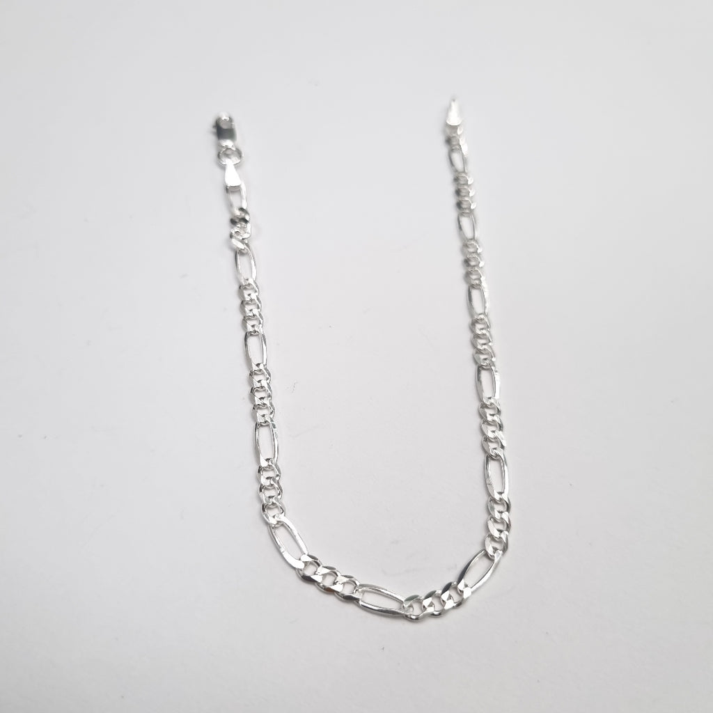 PULSERA TEJIDO 3X1 PLATA .925 18 CM 2.8 GR (NUEVO)