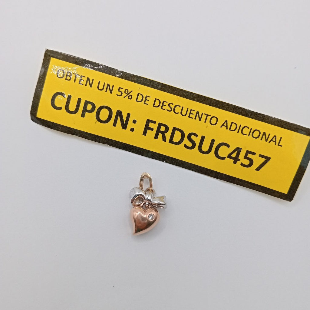 DIJE ORO COMBINADO 14 K 2.8 GRMS (SEMINUEVO)