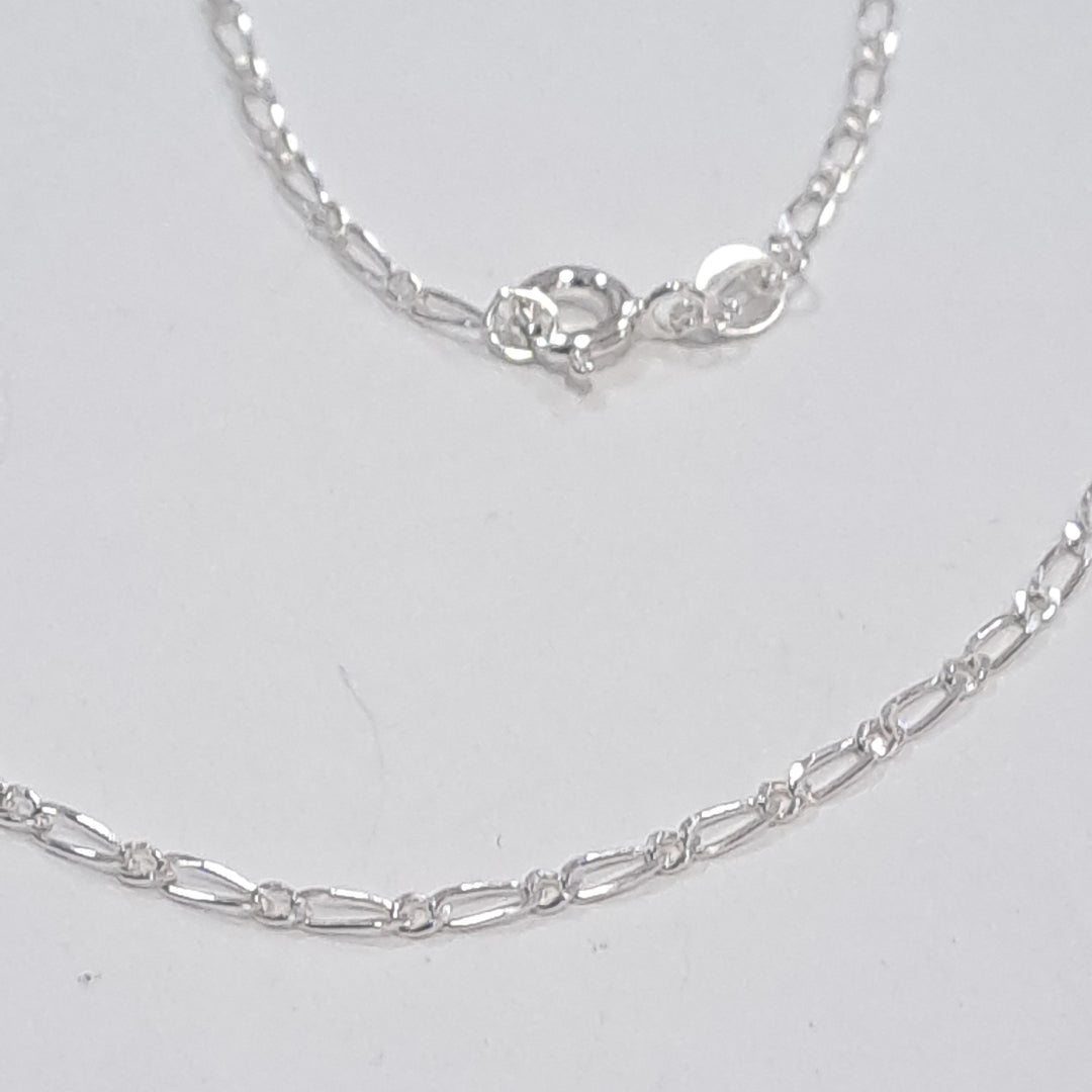 CADENA TEJIDO 1X1 PLATA .925 50 CM 3 GR (NUEVO)
