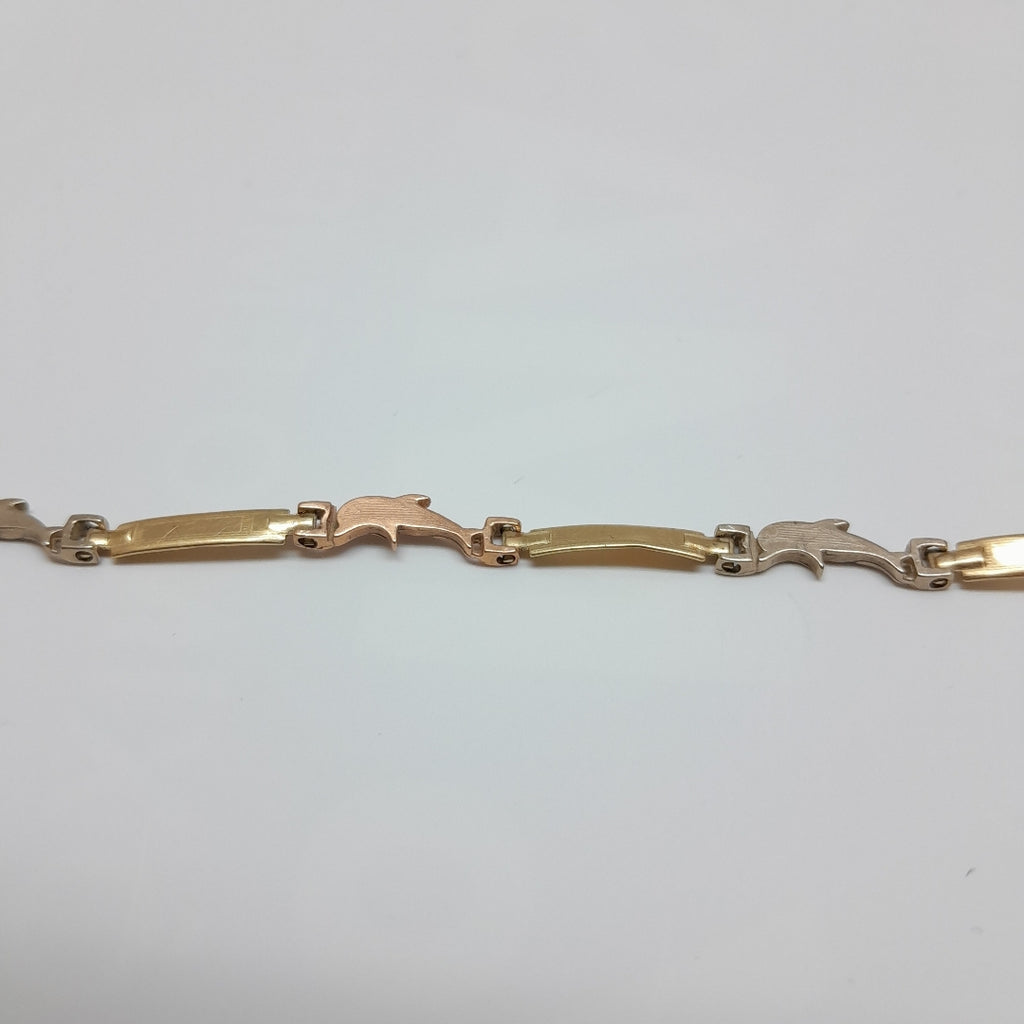 PULSERA ORO 14 K 3.6 GRMS (SEMINUEVO)