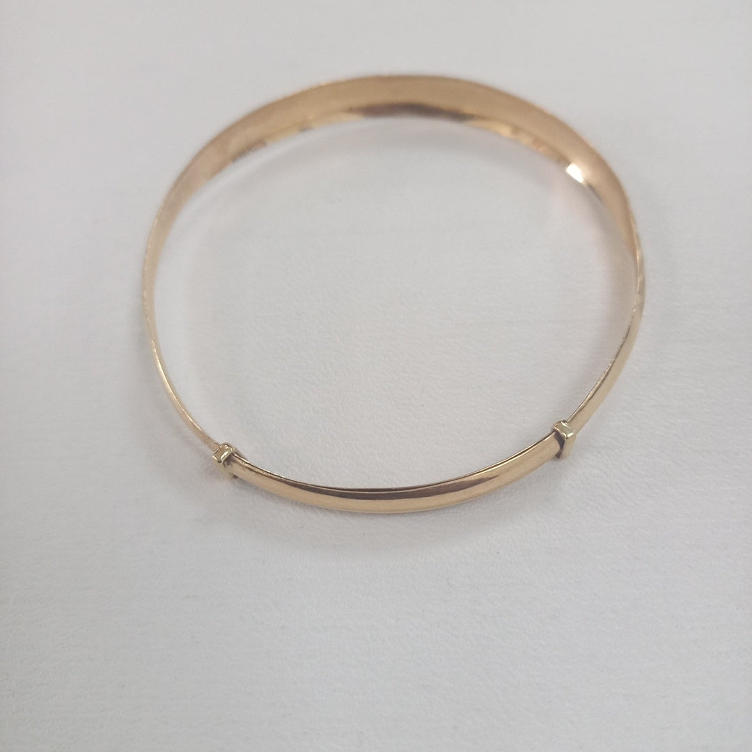 PULSERA RIGIDA ORO 10 K 4.9 GRMS (SEMINUEVO)