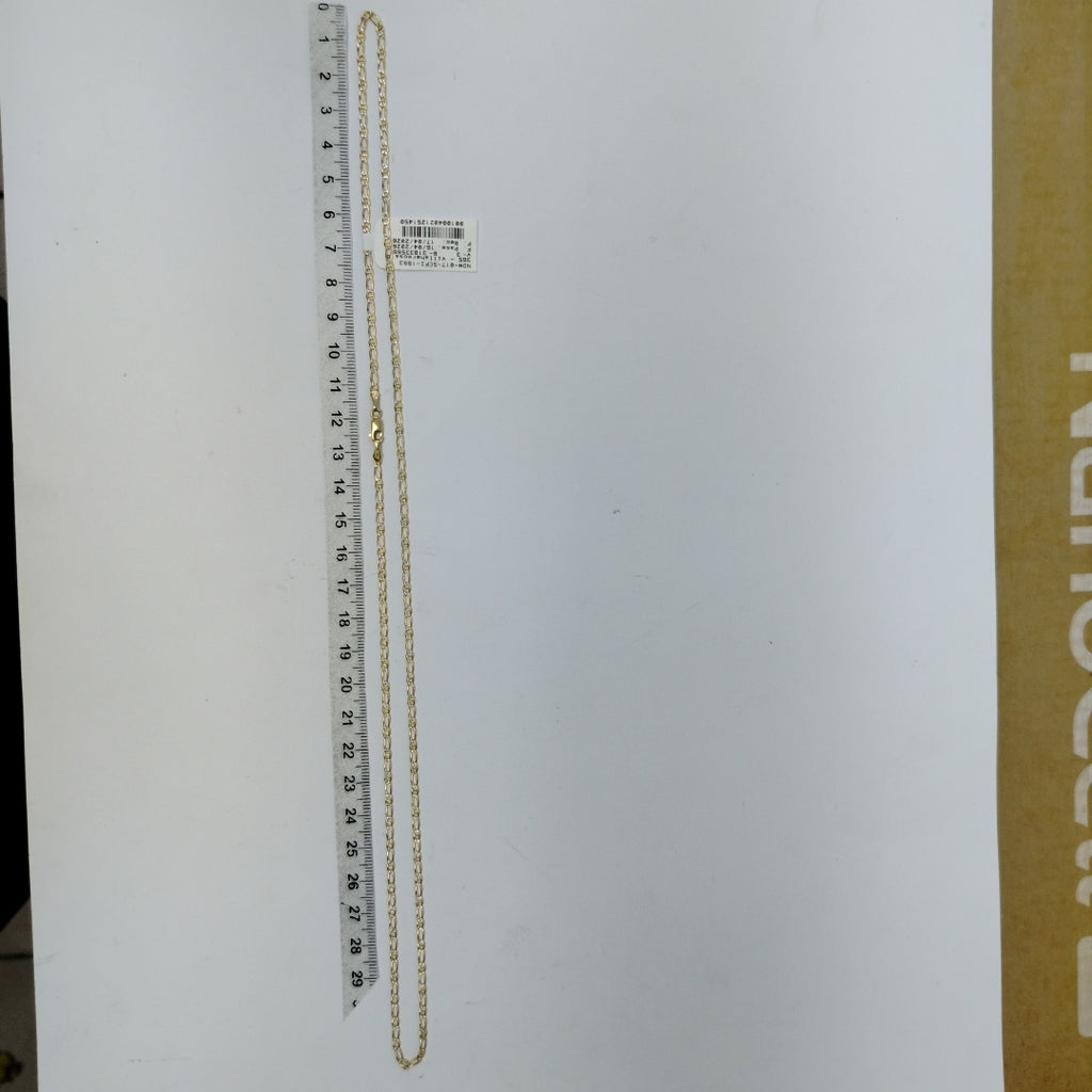 CADENA ORO,RODIADO 14 K 5,50 GRMS (SEMINUEVO)