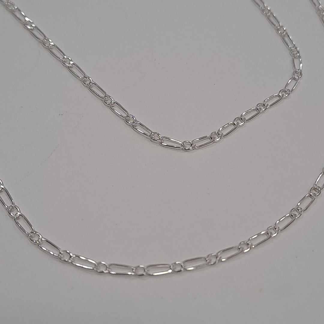 CADENA TEJIDO 1X1 PLATA .925 50 CM 2.9 GR (NUEVO)