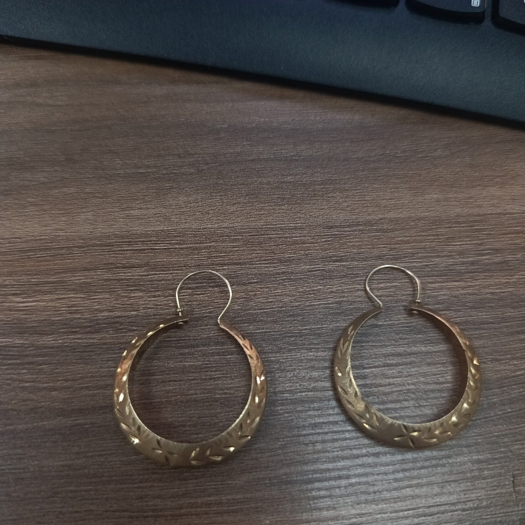 ARRACADAS PAR ORO 10 K 4,20 GRMS (SEMINUEVO)