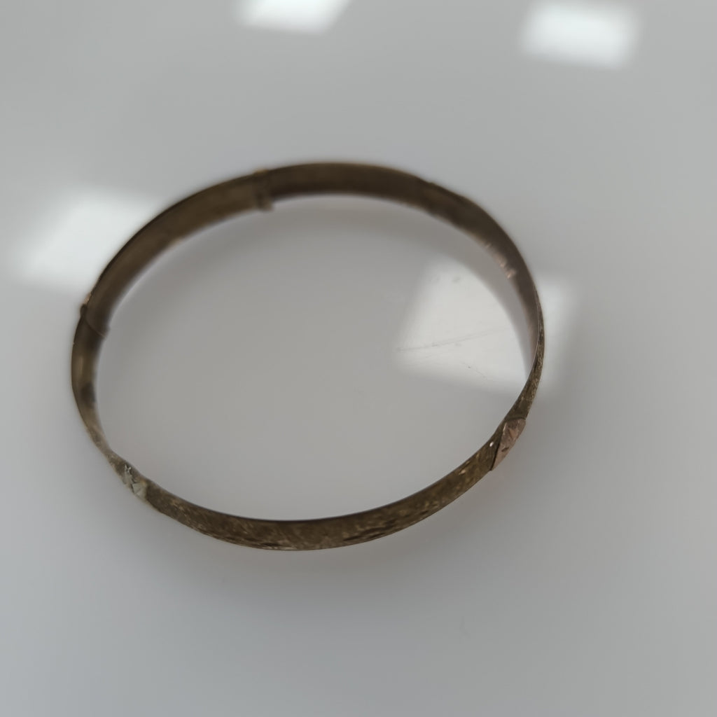 PULSERA RIGIDA ORO 8 K 4 GRMS (SEMINUEVO)