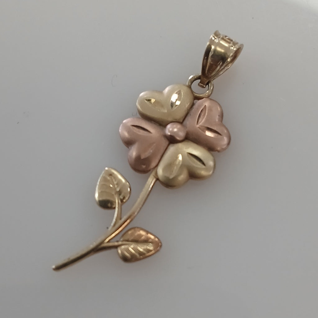 DIJE ORO COMBINADO 10 K 1,20 GRMS (SEMINUEVO)