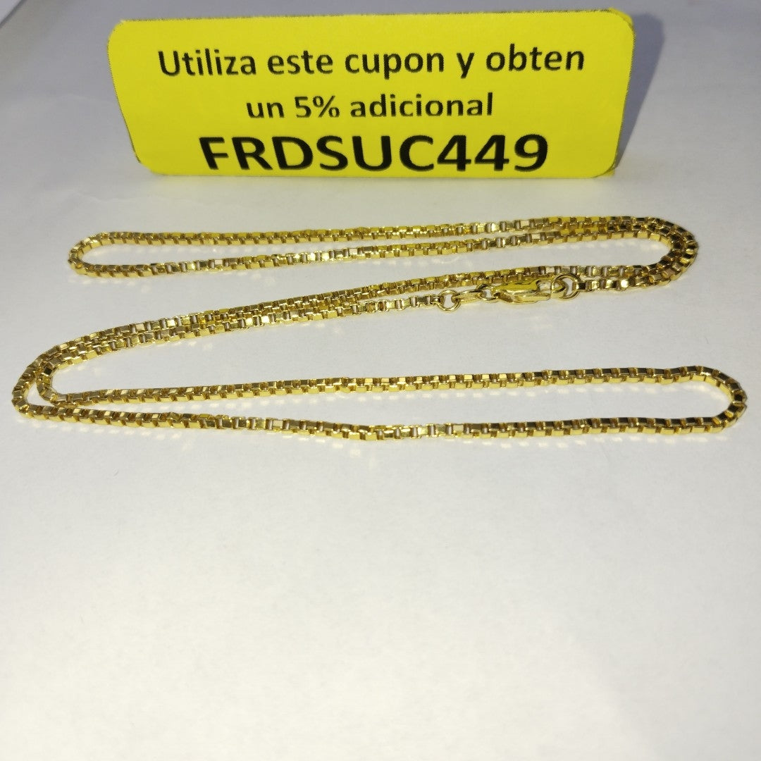 CADENA ORO 18 K 11,70 GRMS (SEMINUEVO)