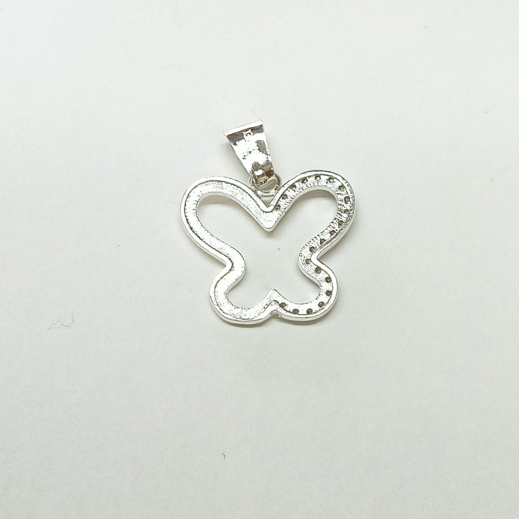 DIJE MARIPOSA C/CIRCONIAS PLATA .925 2.2 GR (NUEVO)