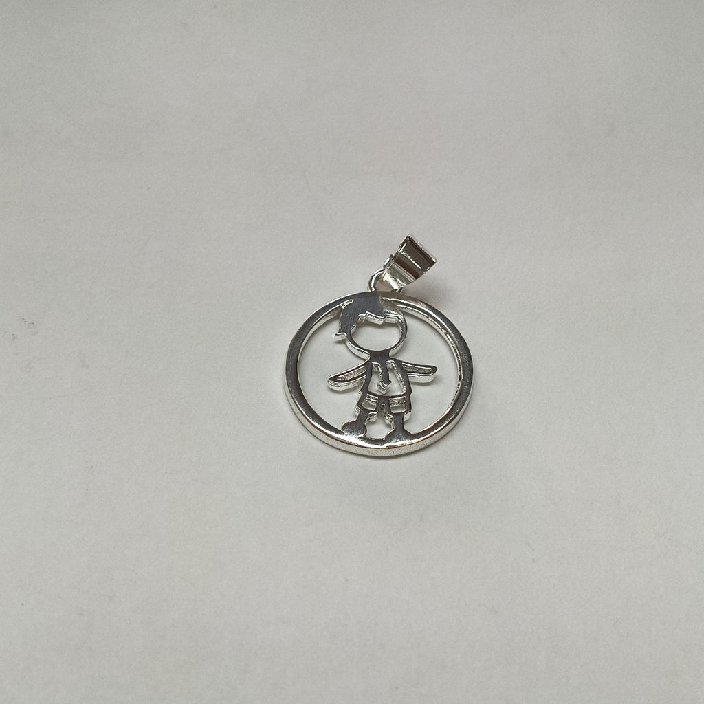 DIJE NIÑO PLATA .925 2 GR (NUEVO)