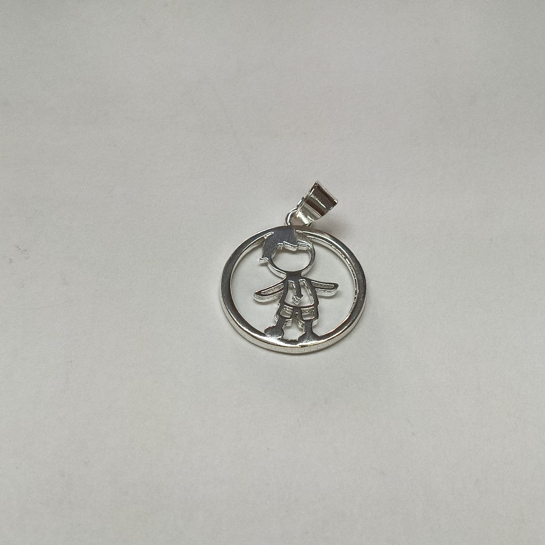 DIJE NIÑO PLATA .925 2 GR (NUEVO)