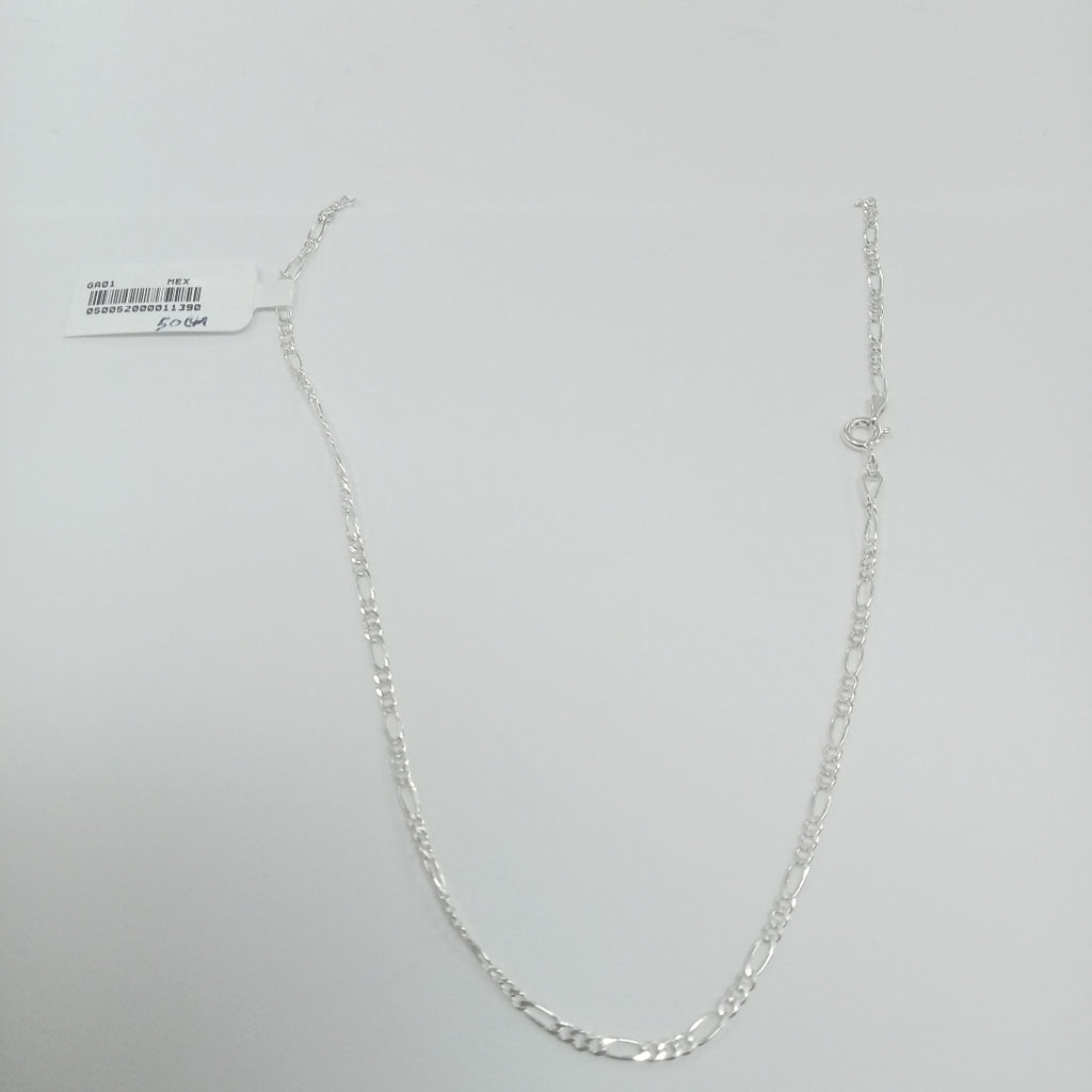 CADENA TEJIDO 3X1 PLATA .925 50 CM 4.2 GR (NUEVO)